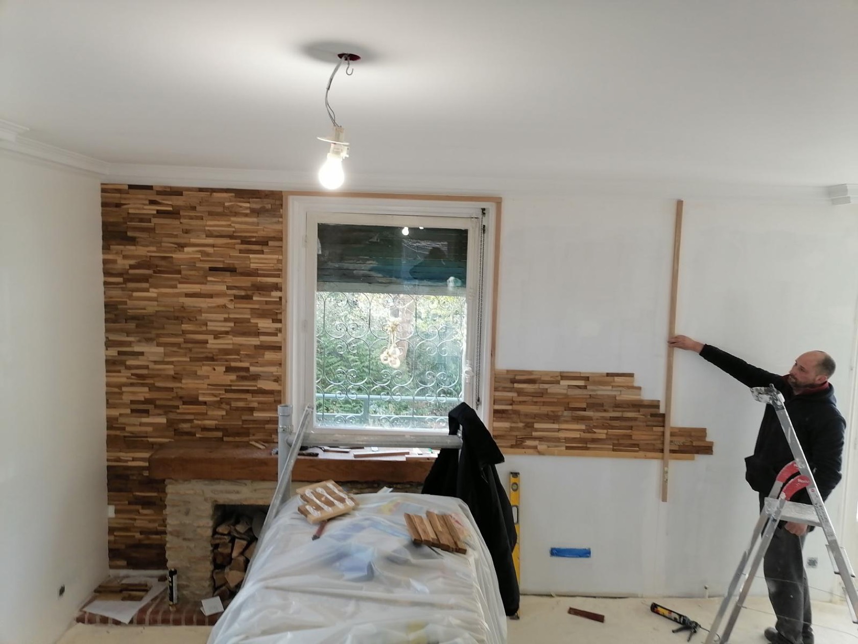 Rénovation intérieure — salon