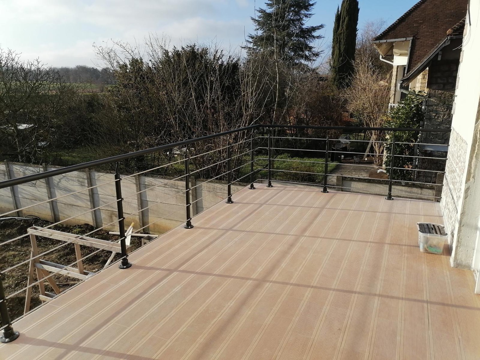 Réalisation AC RENOV — terrasse composite