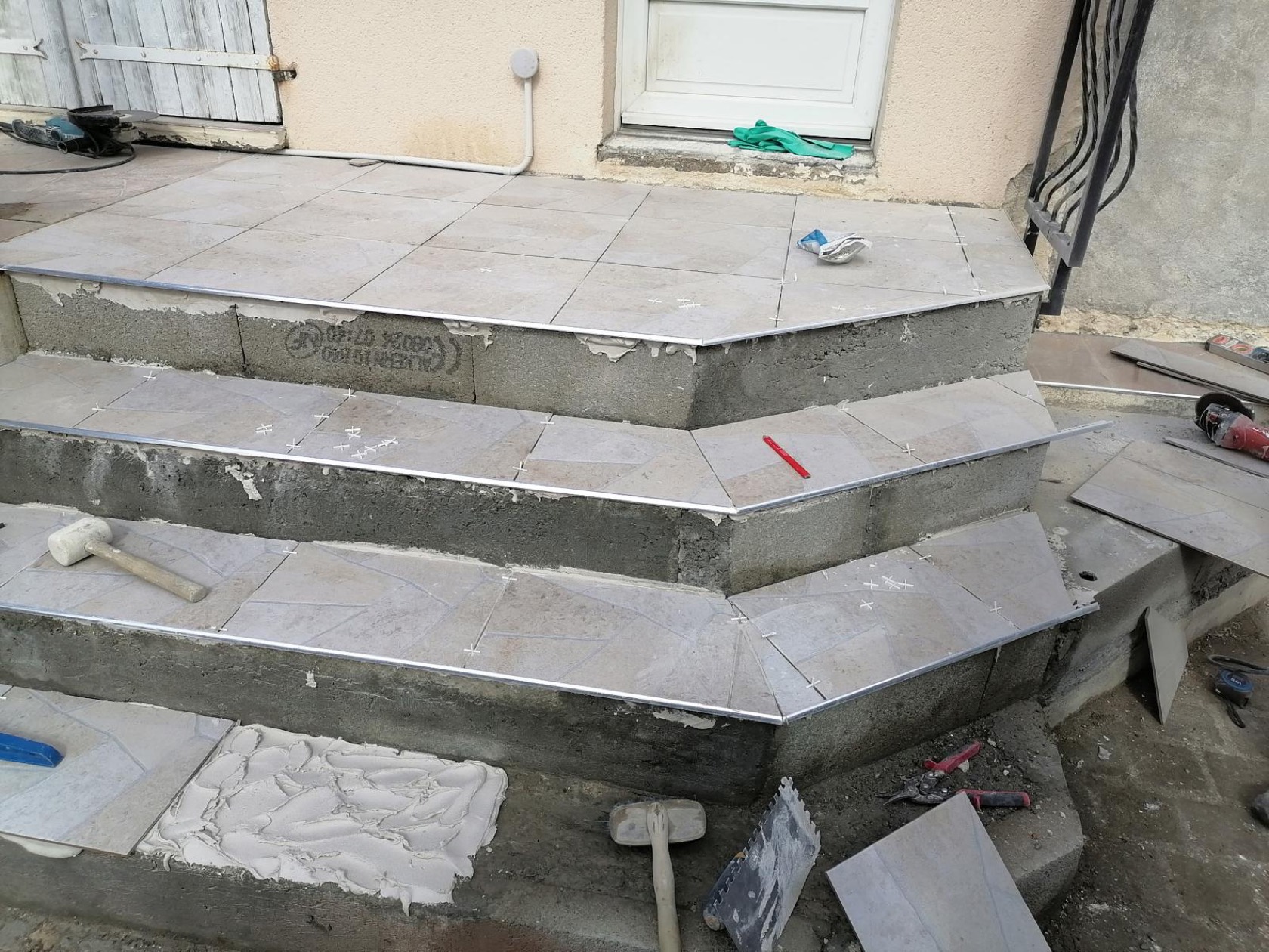 Escalier extérieur — AC RENOV