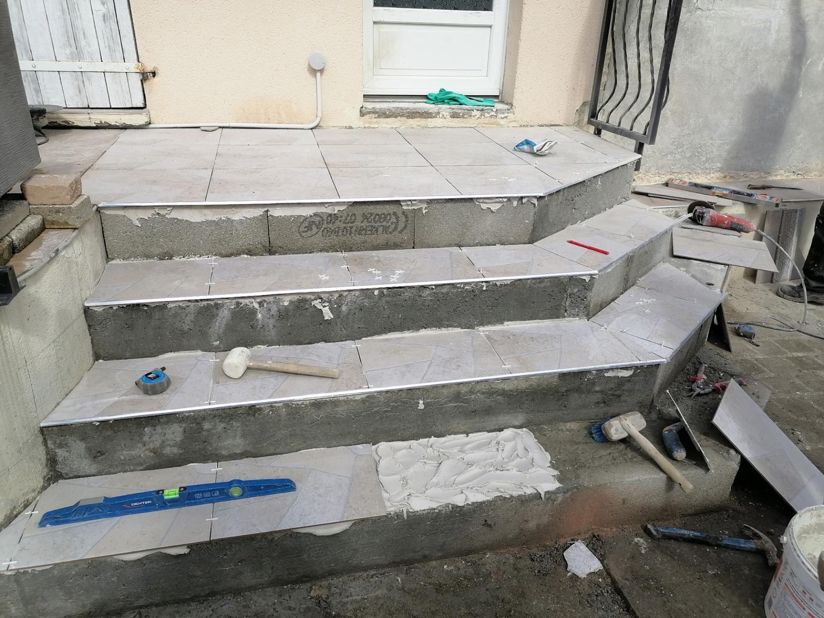 Escalier extérieur — AC RENOV