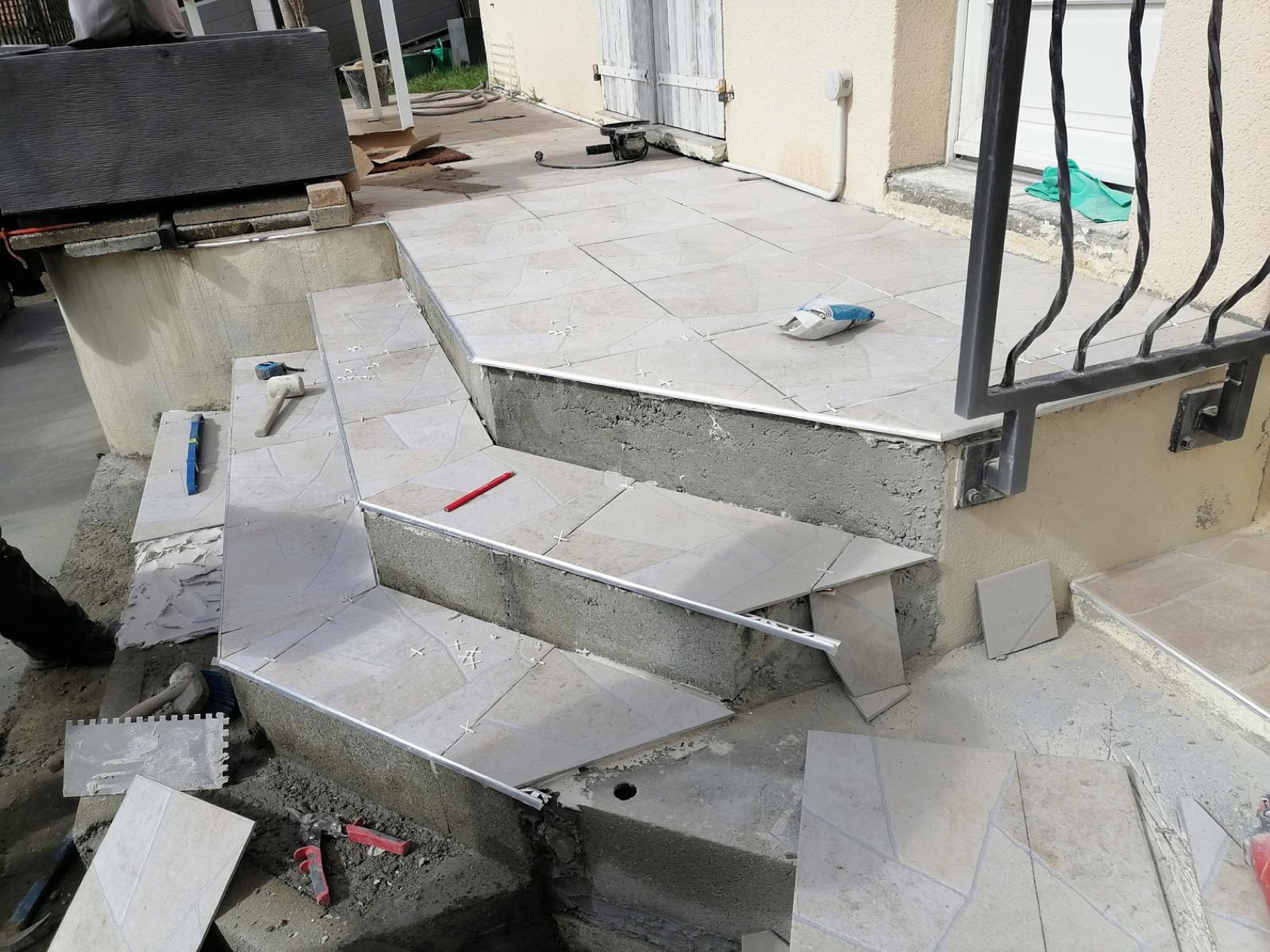 Escalier extérieur — AC RENOV