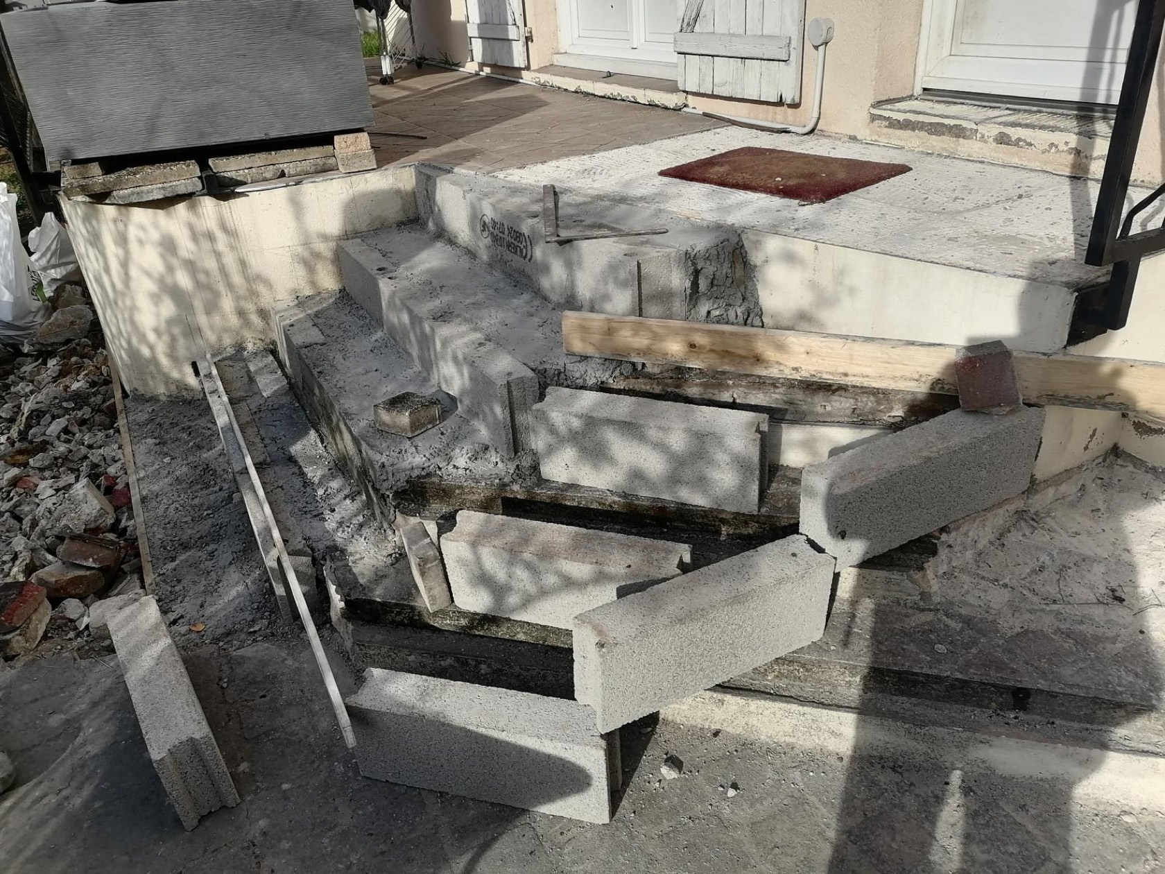 Escalier — gros œuvre — AC RENOV